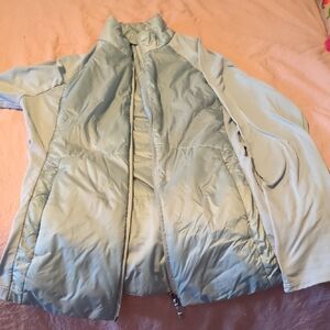 32 Degrees Women's Sky Blue Puffer Jacket